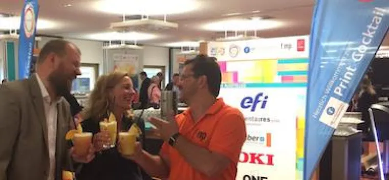 Bild: PRINT digital CONVENTION im goldenen Gewand: Rückblick und Rundgang in Text und Film