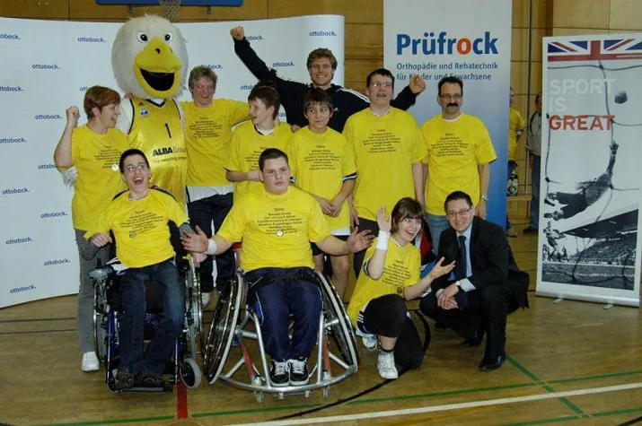 Bild: Rollstuhlbasketball