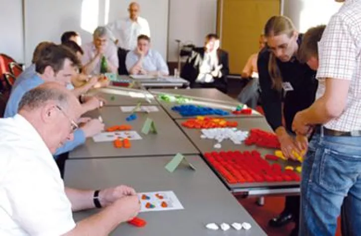 Bild: Die attraktive Fabrik – hell, leise, sauber