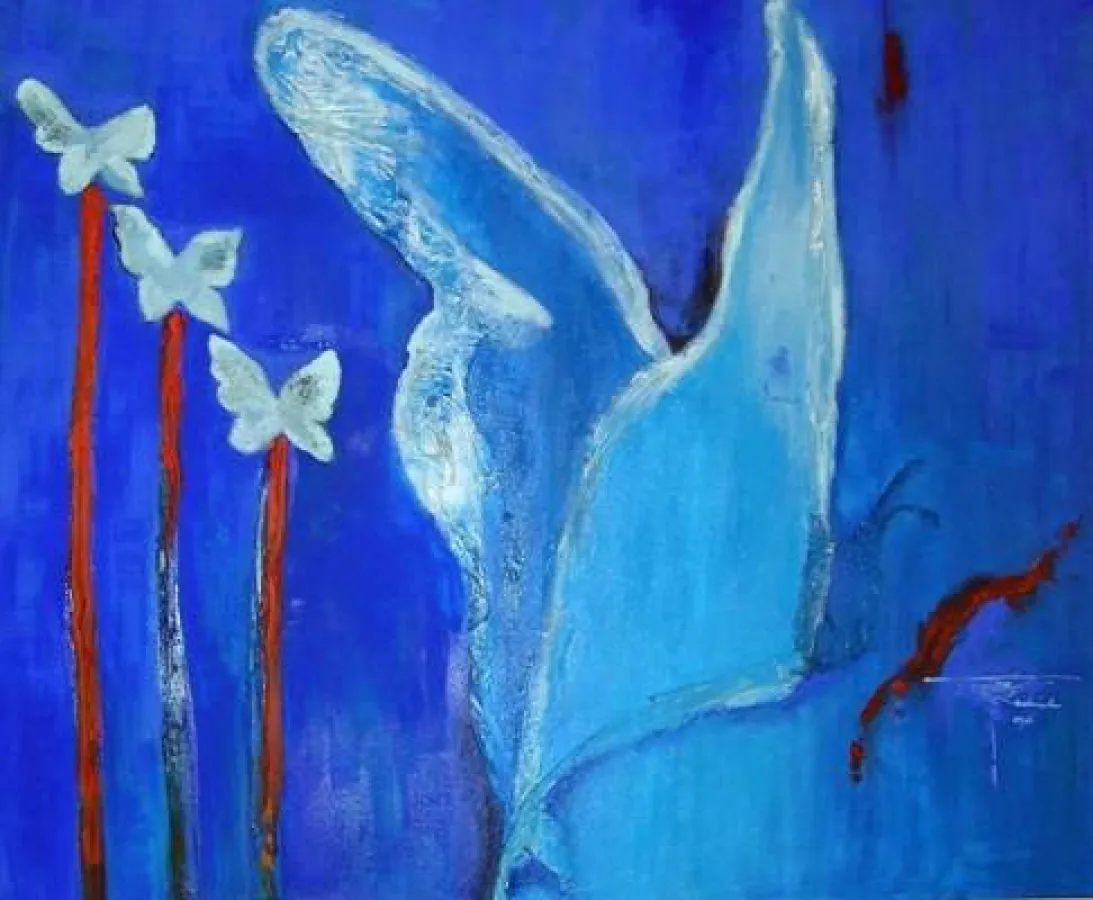 Schmetterling - Blau - von Barbara Rauschenbach