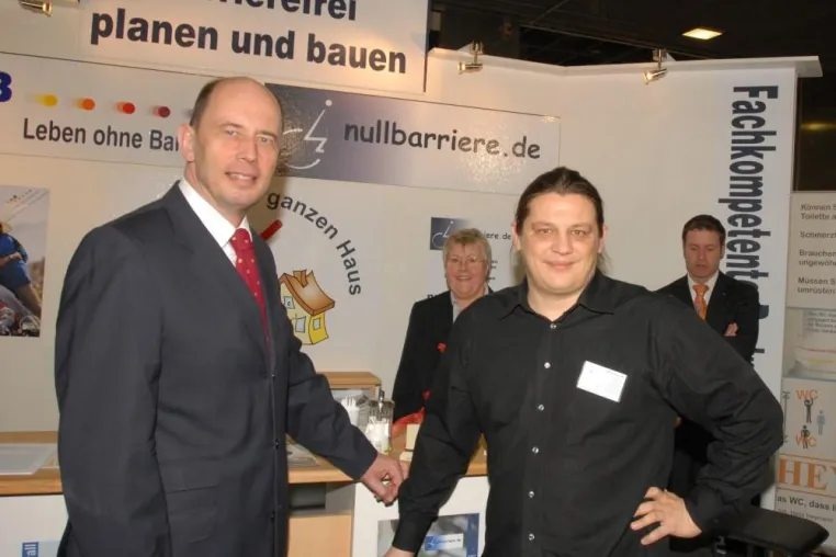 Bild: bautec2008 Messeveranstaltung "Zielpunkt barrierefrei planen und bauen" im Rückblick