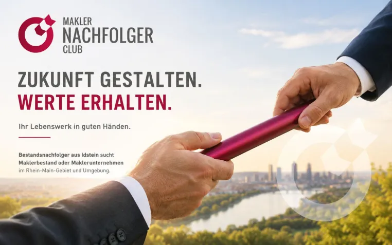 Bild: Bestandsnachfolger aus Idstein sucht Maklerbestand oder Maklerunternehmen im Rhein-Main-Gebiet