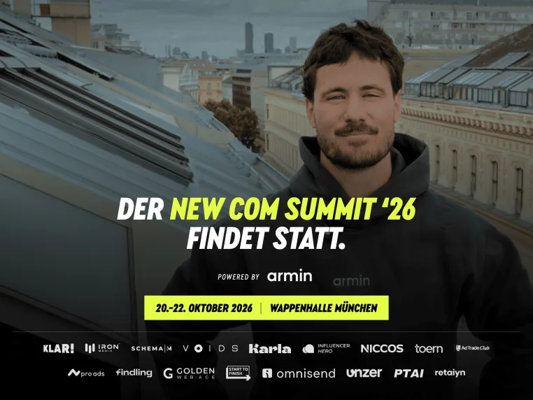 Bild: Chatarmin übernimmt New Com Summit: E-Commerce-Event findet trotz Insolvenz des bisherigen Veranstalters statt
