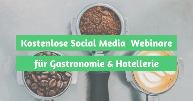 Bild: Presseinfo: Kostenloses Social Media Webinar für Gastronomie und Hotellerie