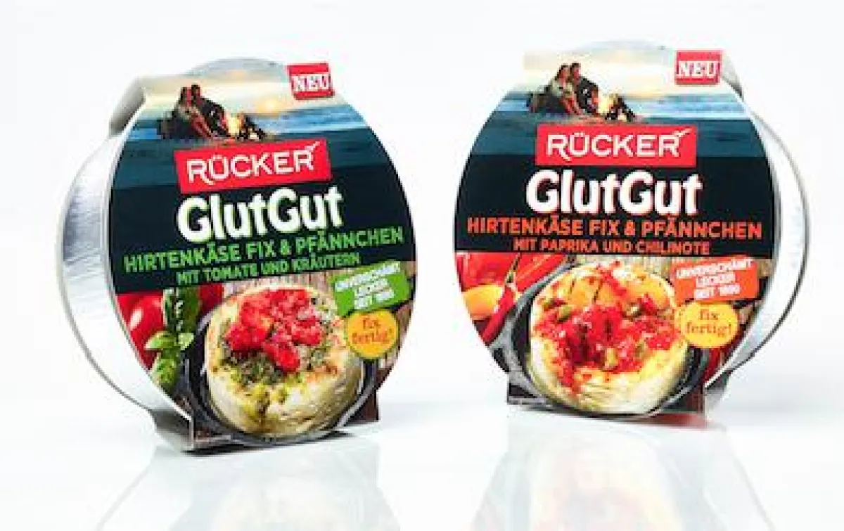 RÜCKER GlutGut Hirtenkäse Fix & Pfännchen