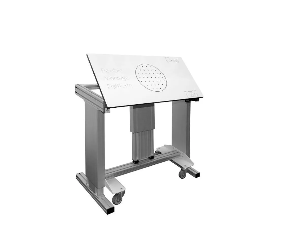 Flexible Montage-Plattform developed by ASSTEC.net