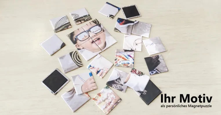 Bild: Buttonorder erweitert Sortiment um Magnetpuzzle mit Fotodruck