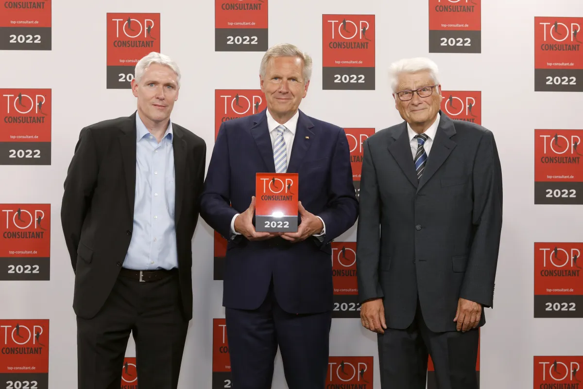 Michael Köster, Bundespräsident a. D. Dr. Christian Wulff, Dr. Jürgen Welter