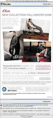 Bild: eCircle gewinnt für den s.Oliver Onlineshop Neukunden mit eigens zugeschnittener Email-Kampagne