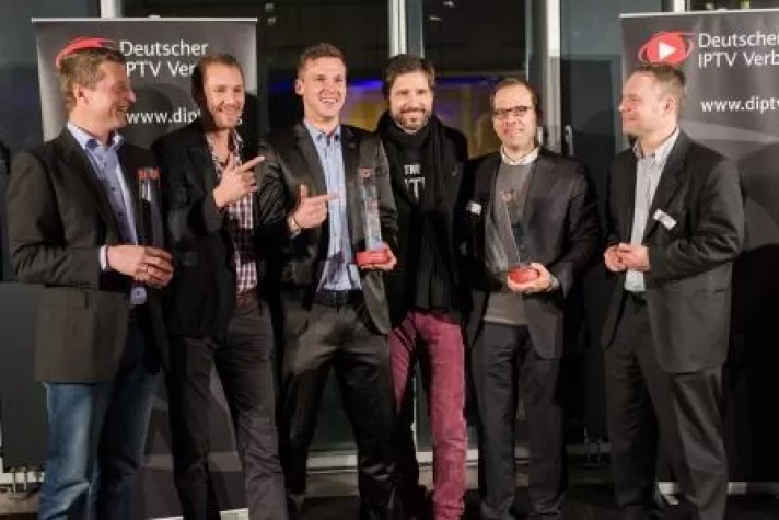 Bild: multithek gewinnt Deutschen IPTV Award