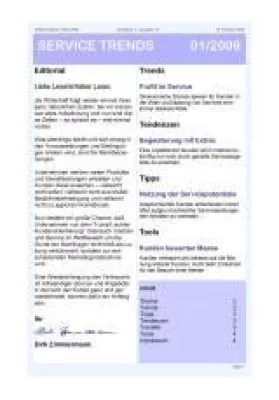 „Service in Zeiten der Krise“ - Aktuelle Ausgabe des Newsletter SERVICE TRENDS jetzt erhältlich Bild: „Service in Zeiten der Krise“ - Aktuelle Ausgabe des Newsletter SERVICE TRENDS jetzt erhältlich