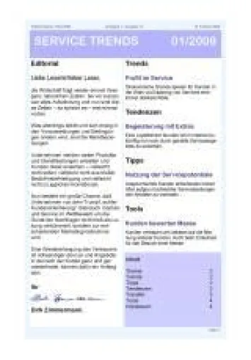 „Service in Zeiten der Krise“ - Aktuelle Ausgabe des Newsletter SERVICE TRENDS jetzt erhältlich Bild: „Service in Zeiten der Krise“ - Aktuelle Ausgabe des Newsletter SERVICE TRENDS jetzt erhältlich