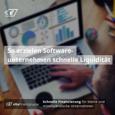Bild: So erzielen Softwareunternehmen schnelle Liquidität