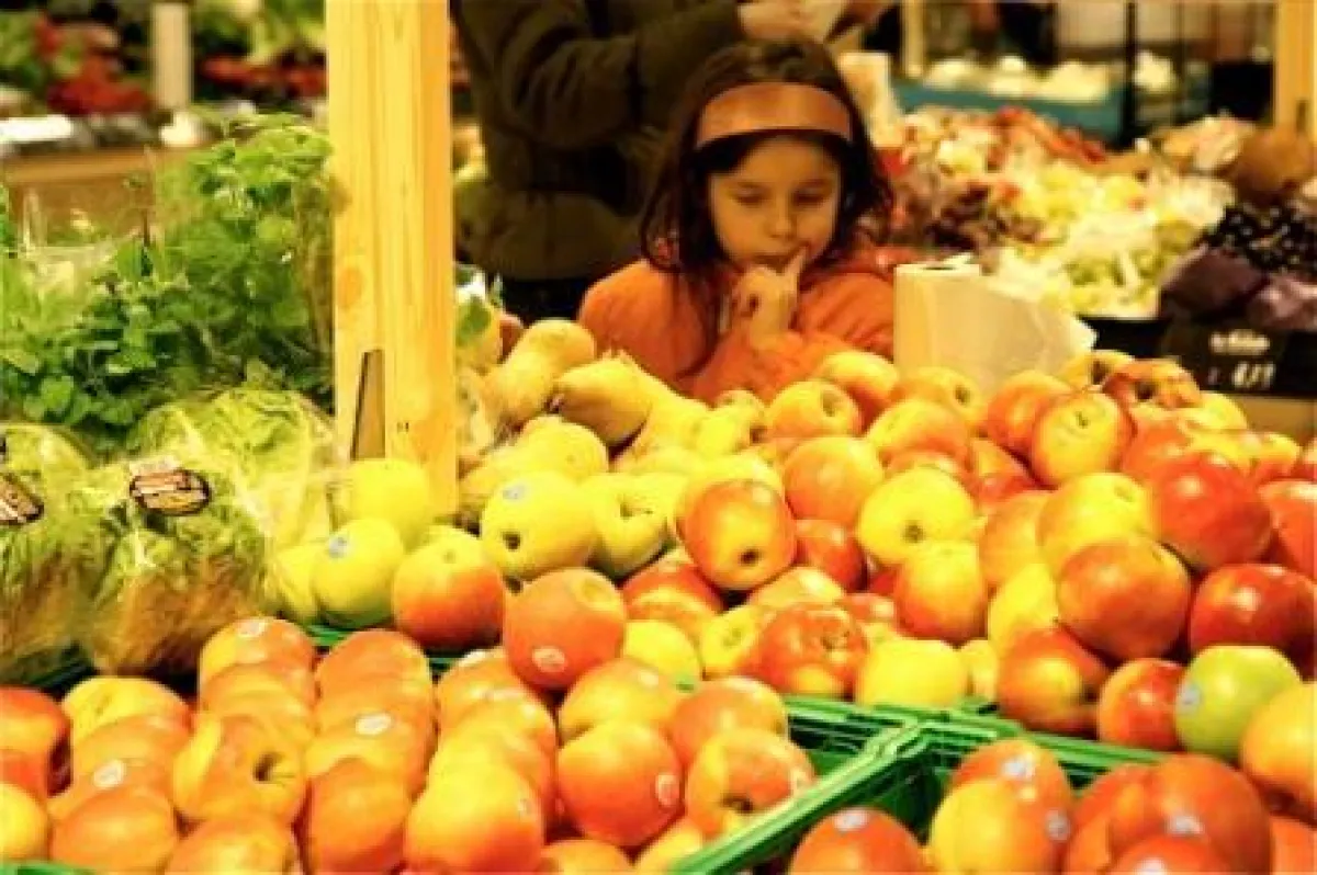 Obst- und Gemüseangebot der KONSUM DRESDEN eG