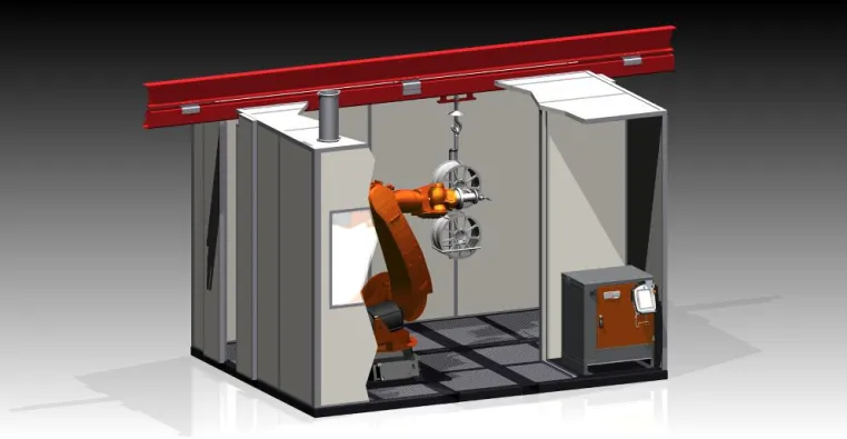 Bild: Entwicklung einer standardisierten Anlage für industrielle Reinigung in Produktionsketten