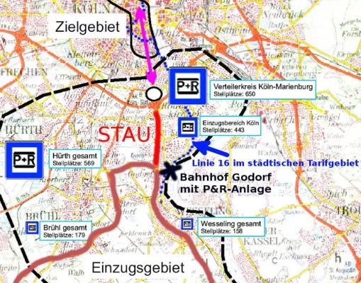 Bild: Parkhaus Bonner Straße – Stadt Köln hält an Fehlplanung fest