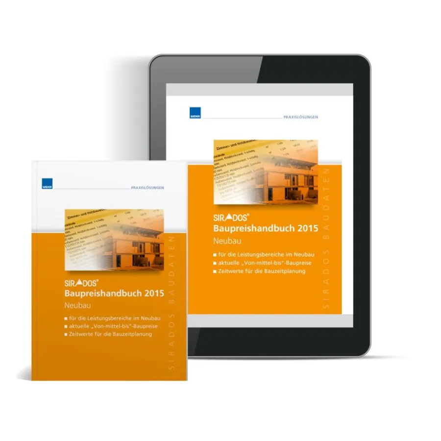 sirAdos Baupreishandbücher 2015