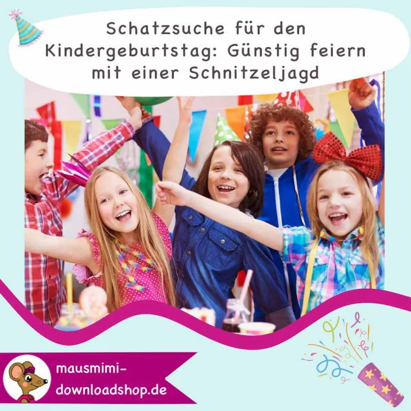 Schatzsuche für euren Kindergeburtstag (© ©Mausmimi)