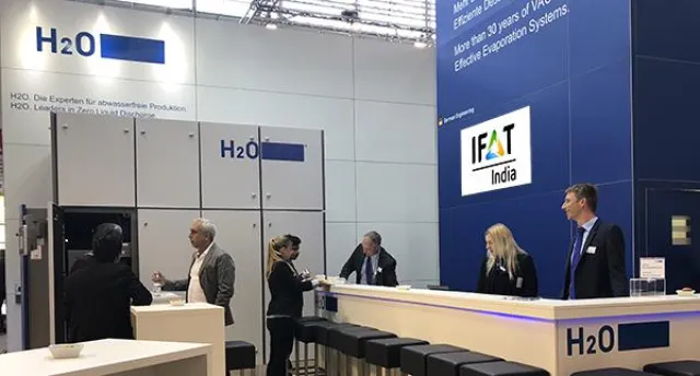 Bild: Abwasserfrei produzieren: VACUDEST Systeme erstmals auf der IFAT India