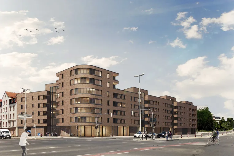 Bild: SCHULTHEISS Wohnbau AG vermarket 80 neue Eigentumswohnungen und 45 Mikroapartments in Nürnberg