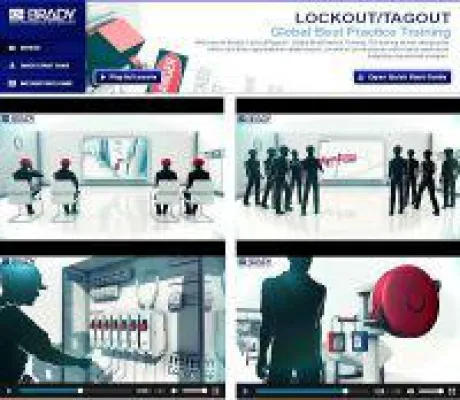 Bild: Professionelles Lockout-Tagout Schulungsprogramm