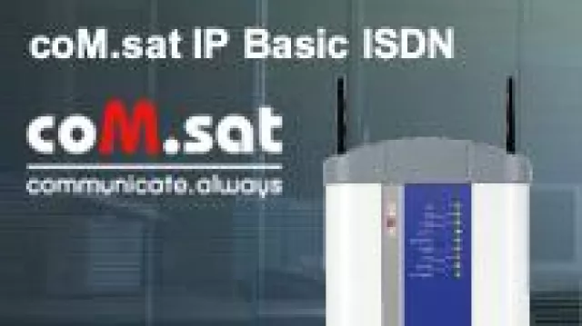 Bild: coM.s.a.t. GmbH: Innovativer Ansatz mit der Einführung des coM.sat IP Basic