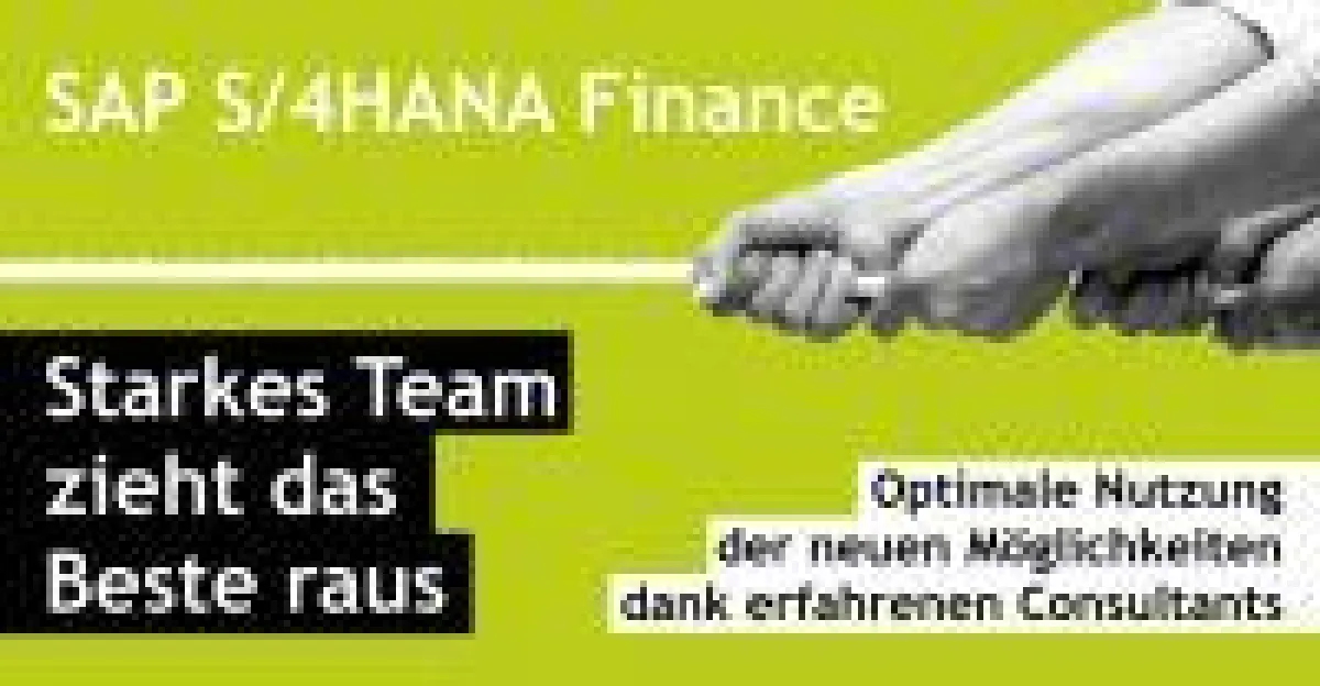 Starkes SAP S/4HANA FINANCE Team