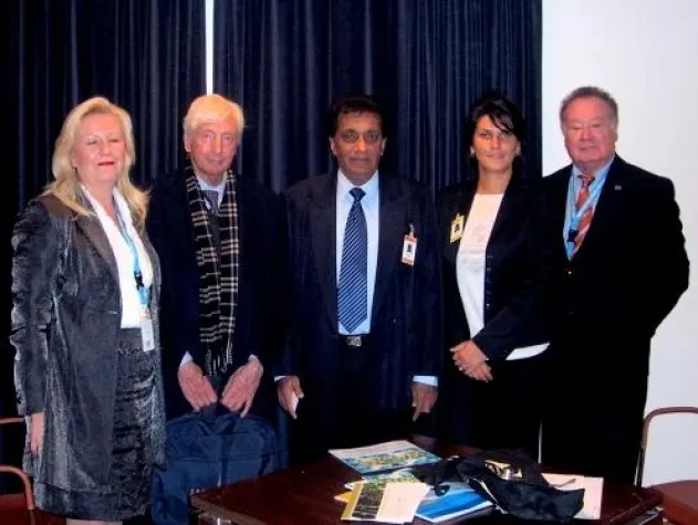 Bild: Wasme stellte Unido neue Abfalltechnologie aus Österreich vor