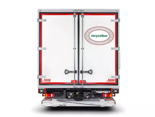 Bild: Recycelbare Kühlaufbauten aus nachhaltiger und klimaschonender Produktion