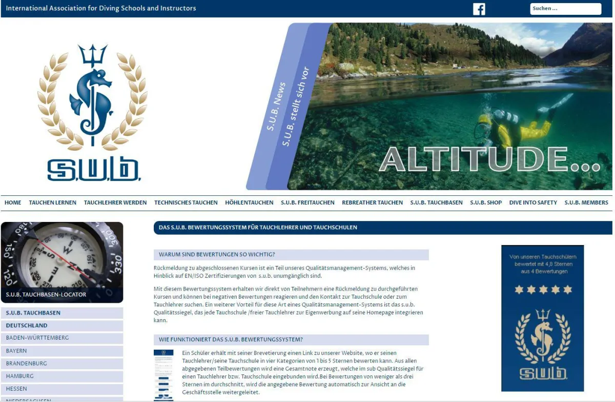 s.u.b. Tauchsportservice GmbH