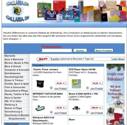 Bild: Ein neues Internet Kaufhaus hat eröffnet