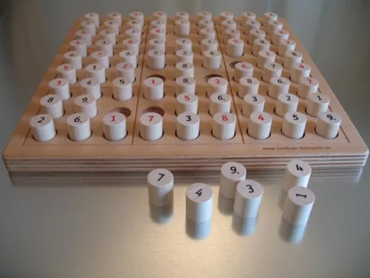 Bild: Neue SUDOKU-Holzbrettspiele auf der Nürnberger Spielwarenmesse