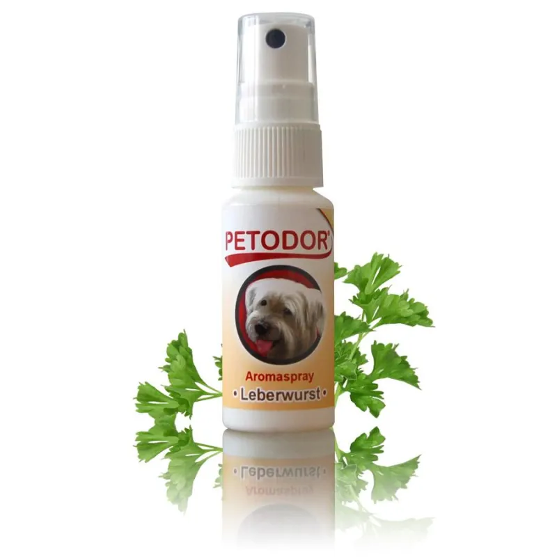 Neues Aromaspray für Hundefutter - Leberwurst