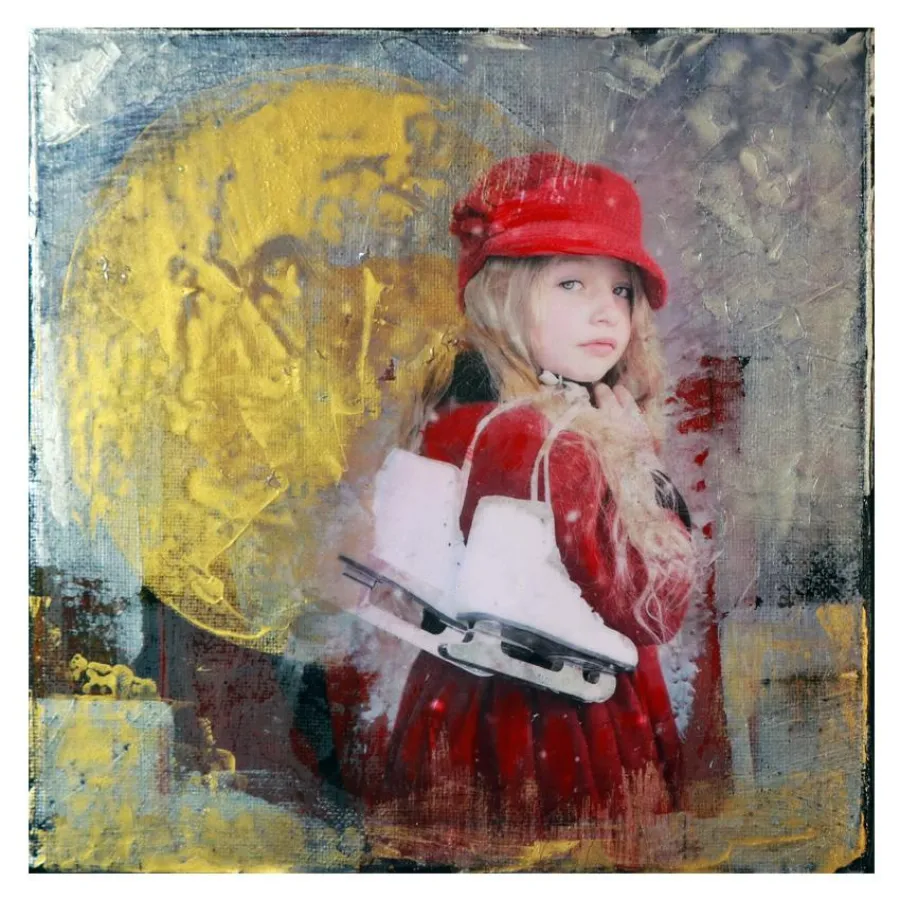 Fotocollage und Malerei auf Leinwand | Great Gallery