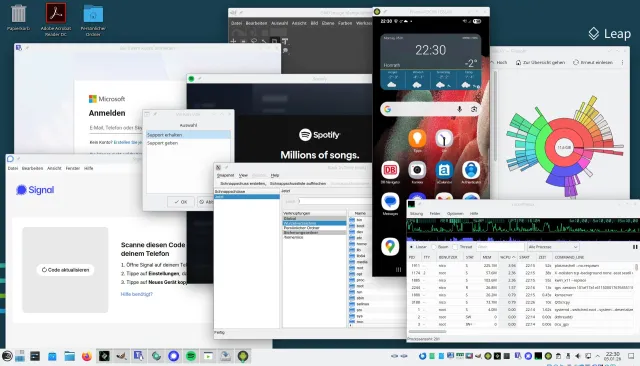 openSUSE VorKon 25/26 im millin Verlag erschienen Bild: openSUSE VorKon 25/26 im millin Verlag erschienen