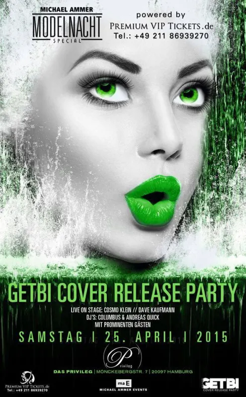 GETBI Cover-Release und Modelnacht Special, Hamburg
