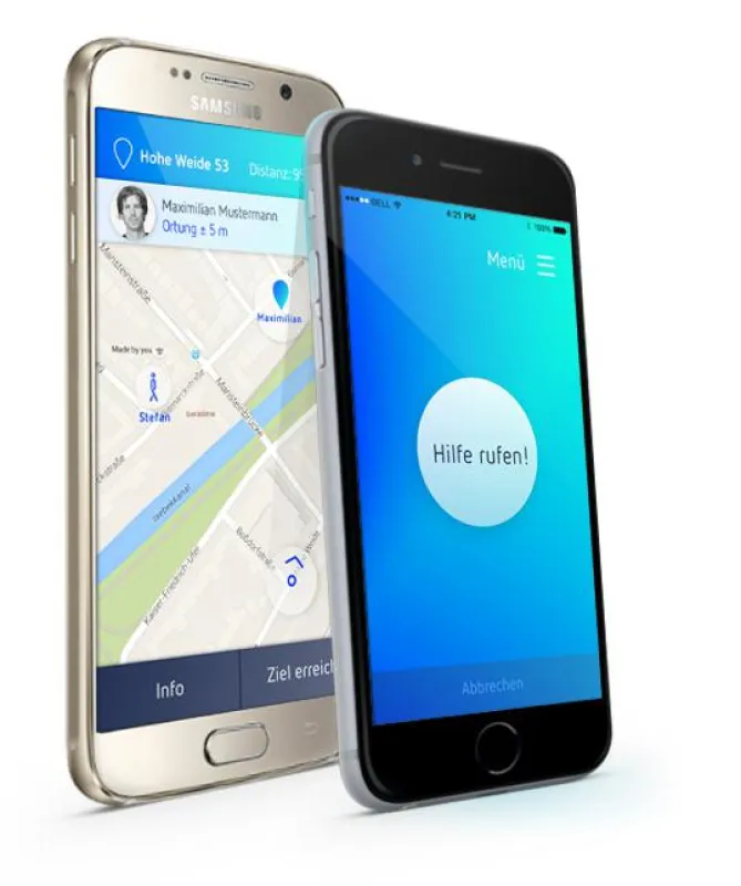 Hilfe und Helfen mit der livvic App