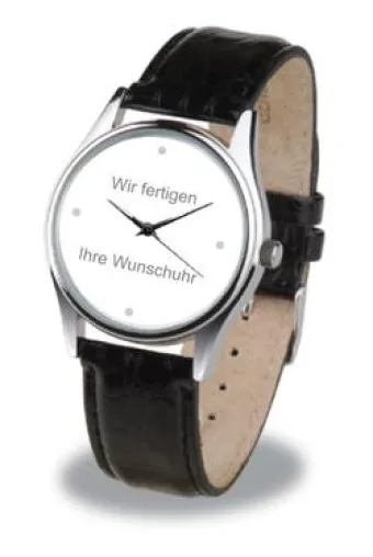 Bild: Ein exklusives Werbegeschenk: Die stilvolle Logouhr
