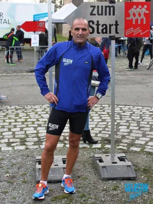 Bild: Marco Artesero-Vega vom Team GELASTIN Sport belegt beim Bietigheimer Silvesterlauf hervorragenden 137. Platz