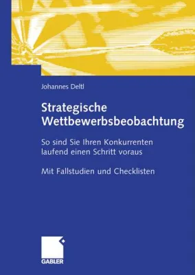 Bild: Fachbuch zum Thema Strategische Wettbewerbsbeobachtung erschienen