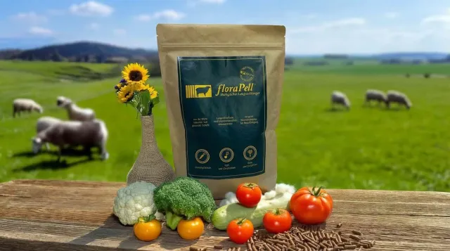 Bild: Saisonstart 2026 - Neuer 20-kg-Sack Schafwollpellets von floraPell