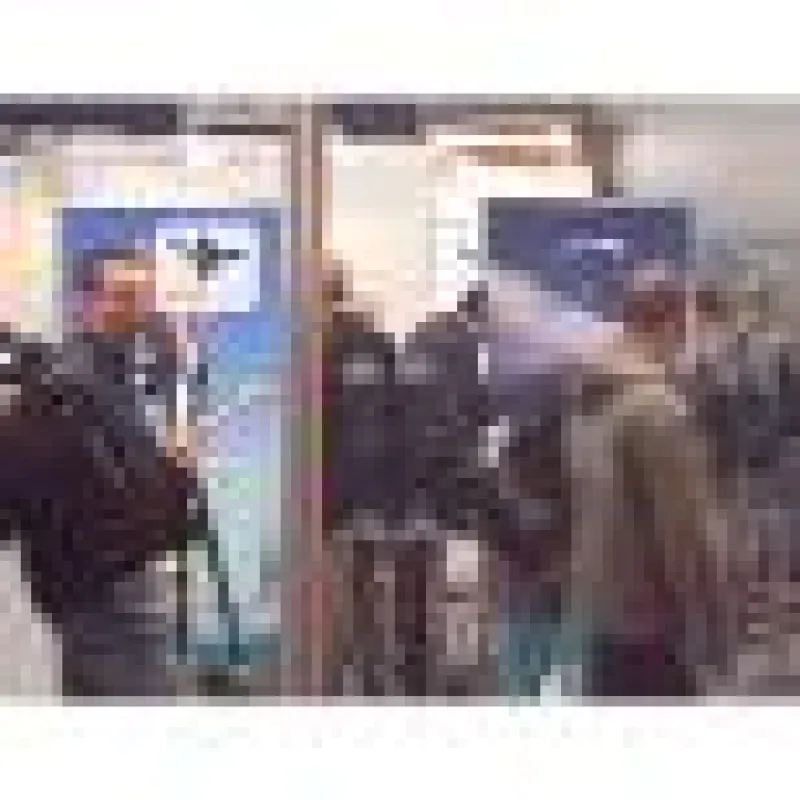 Gut besucht: Der ORBAMED Messestand auf der Expolife 2007.