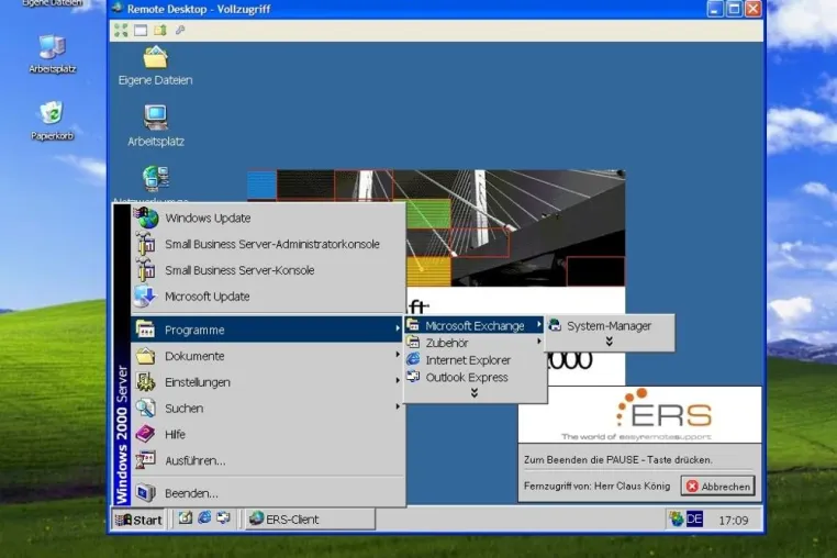 Bild: EasyRemoteSupport: Komfortable Fernwartung ohne Installation