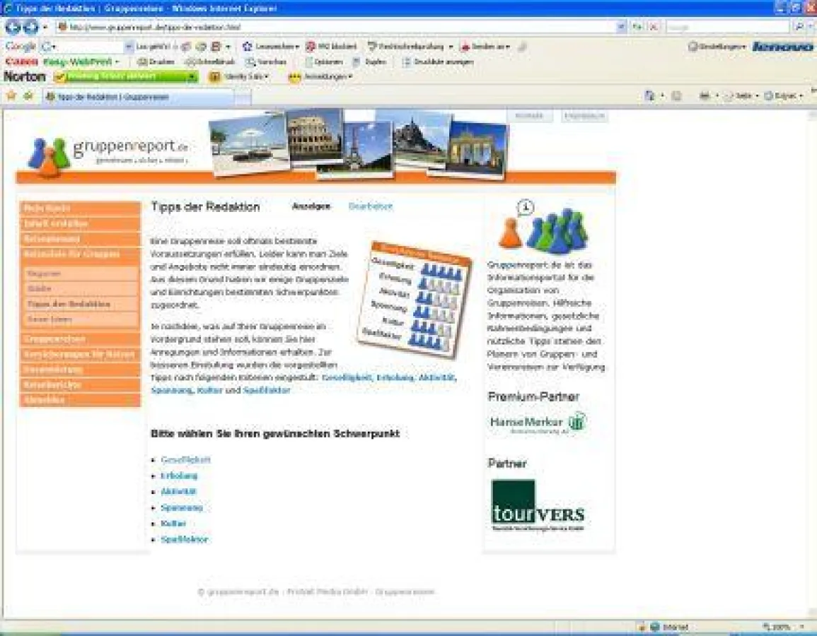 Erholsam oder actionreich? – www.gruppenreport.de gibt Tipps für originelle Gruppenreisen