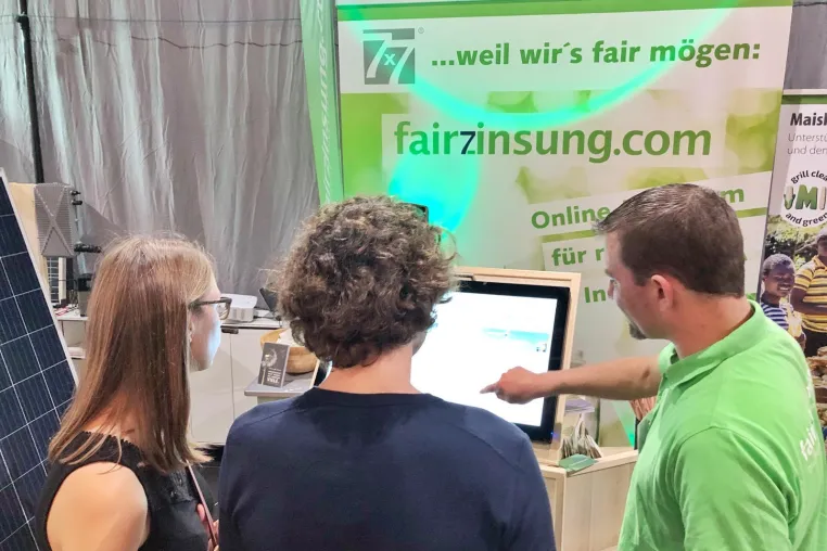 Bild: 7x7 Gruppe und fairzinsung auf Messen und Kongressen in 2020