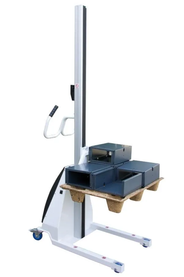 Elektrischer Minilifter mit Palette