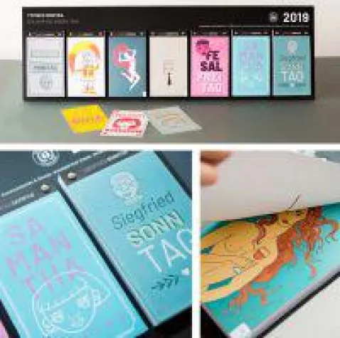 Bild: Einzigartiger Kalender tritt beim Gregor Calendar Award an