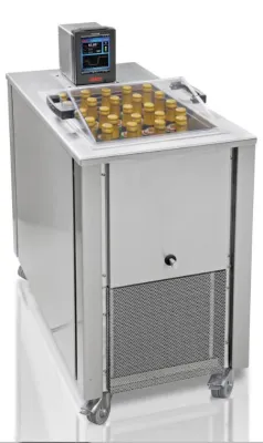 Bild: Huber präsentiert den neuen Bier-Forciertest-Thermostat BFT5!