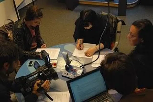 Bild: Fortbildung für angehende Journalisten mit Migrationshintergrund im BWK