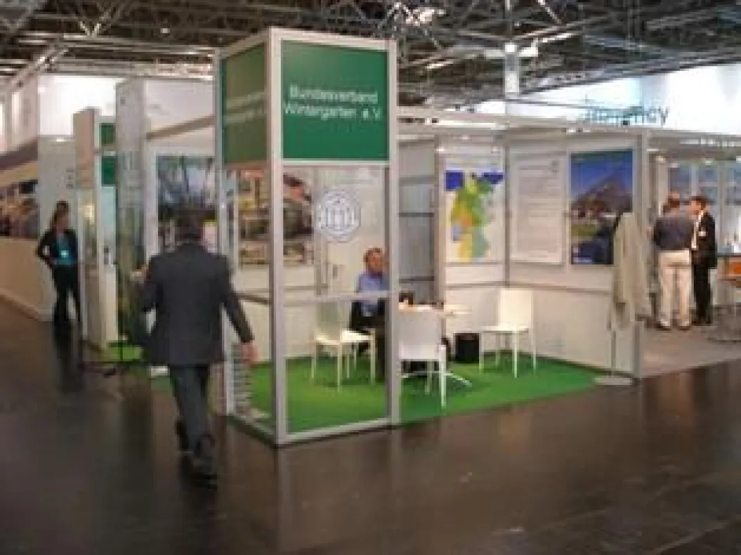 Der Bundesverband Wintergarten auf der Düsseldorfer glasstec